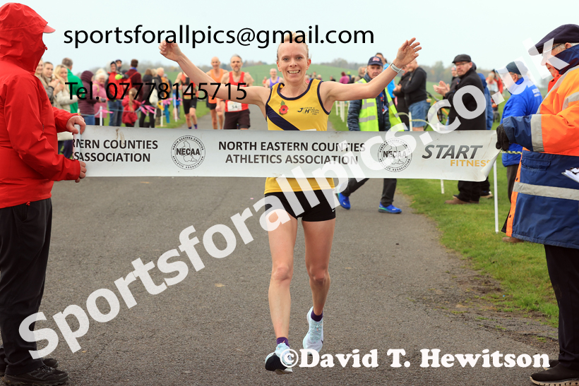 Mens and Womens 2025 Heaton Memorial 10k Road Race, Newcastle Town Moor, Sunday, November 9th. Photo: David T. Hewitson/Sports for All Pics